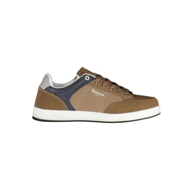 Brown Polyester Sneaker