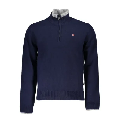 Blue Fabric Sweater