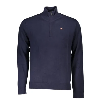 Blue Fabric Sweater