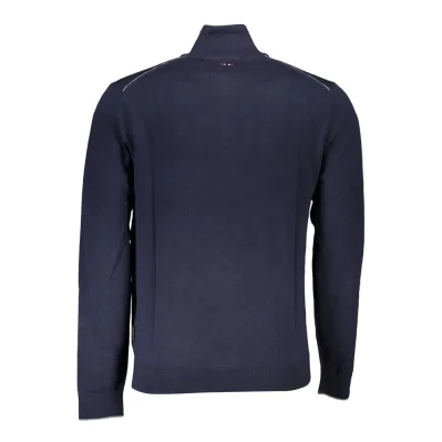 Blue Fabric Sweater
