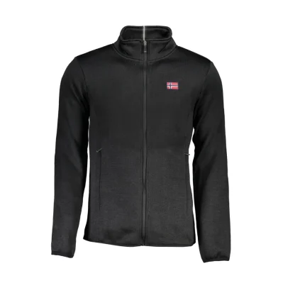 Black Polyester Sweater