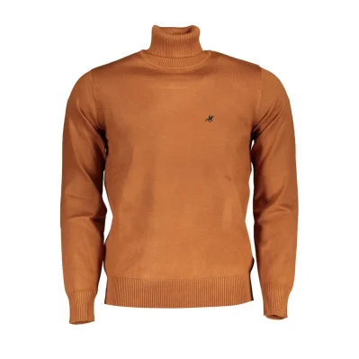 Brown Nylon Sweater