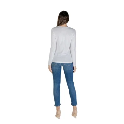 White Cotton Long Sleeve