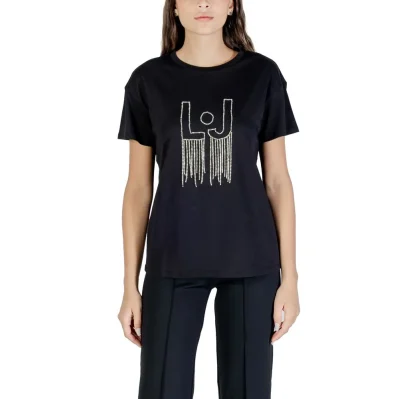 Black Cotton T-Shirt