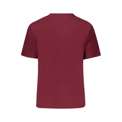 Red Cotton Tops & T-Shirt