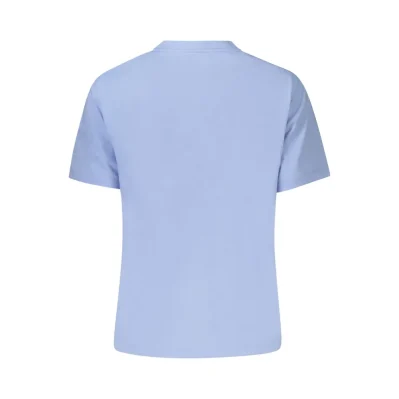 Blue Cotton Tops & T-Shirt