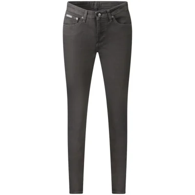 Black Cotton Jeans & Pant