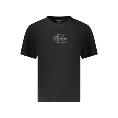 Black Cotton Tops & T-Shirt