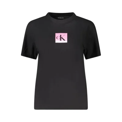 Black Cotton Tops & T-Shirt