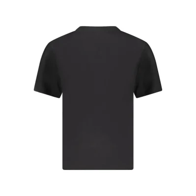 Black Cotton Tops & T-Shirt