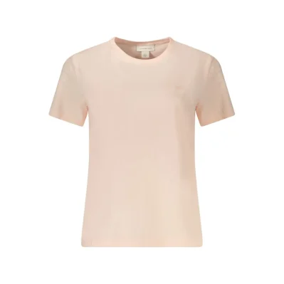 Pink Cotton Tops & T-Shirt