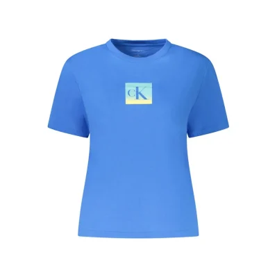 Blue Cotton Tops & T-Shirt