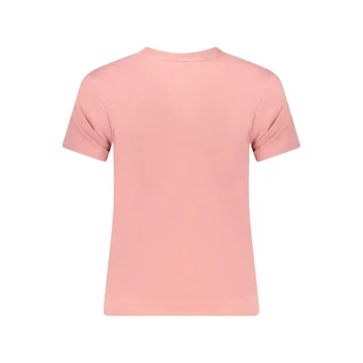 Pink Cotton Tops & T-Shirt