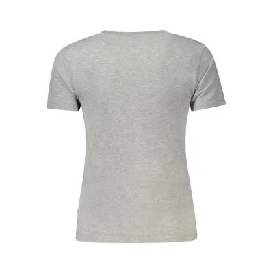 Gray Cotton Tops & T-Shirt