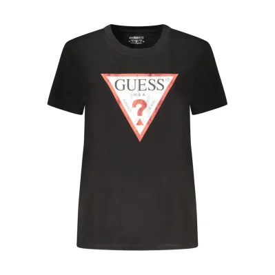 Black Cotton Tops & T-Shirt