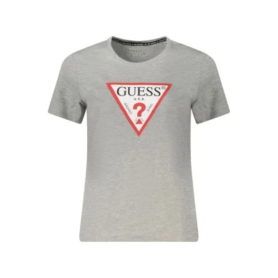 Gray Cotton Tops & T-Shirt