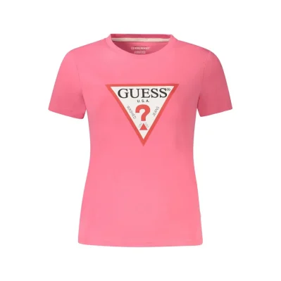 Pink Cotton Tops & T-Shirt