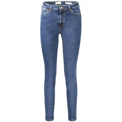 Blue Cotton Jeans & Pant