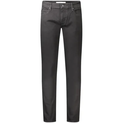 Black Cotton Jeans & Pant