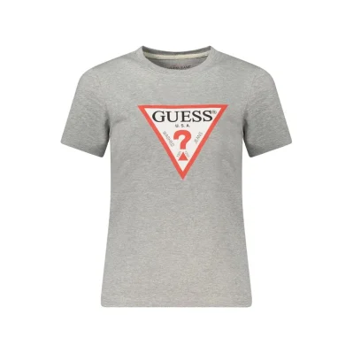 Gray Cotton Tops & T-Shirt