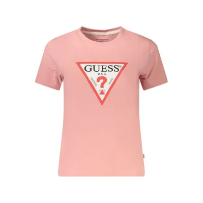 Pink Cotton Tops & T-Shirt