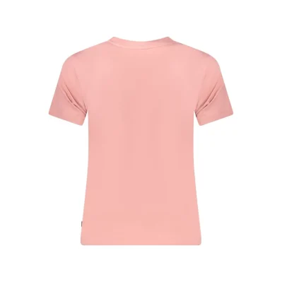 Pink Cotton Tops & T-Shirt