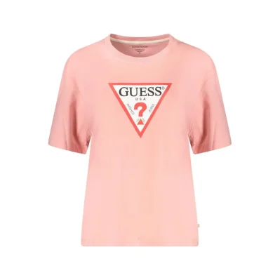 Pink Cotton Tops & T-Shirt