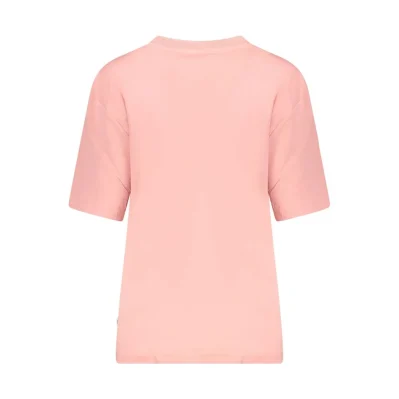 Pink Cotton Tops & T-Shirt