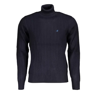 Blue Nylon Sweater