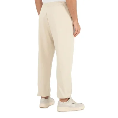 Beige Cotton Jeans & Pant