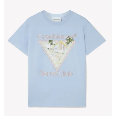 Blue Cotton T-Shirt