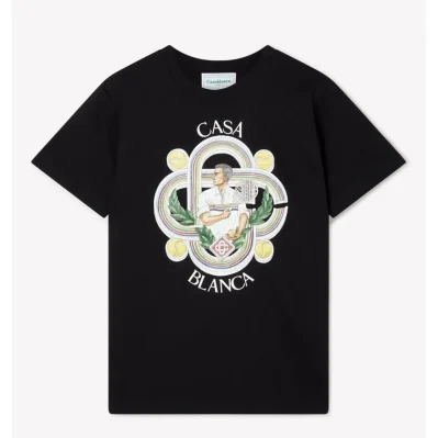Black Cotton T-Shirt
