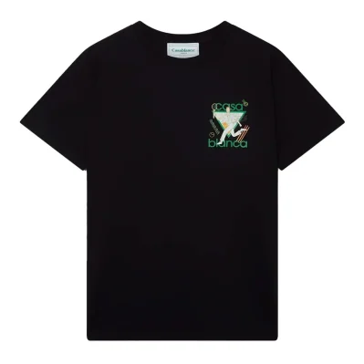 Black Cotton T-Shirt