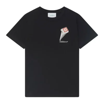 Black Cotton T-Shirt