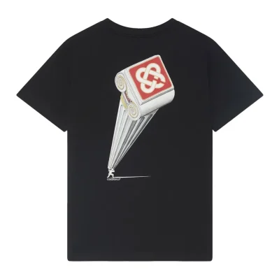 Black Cotton T-Shirt