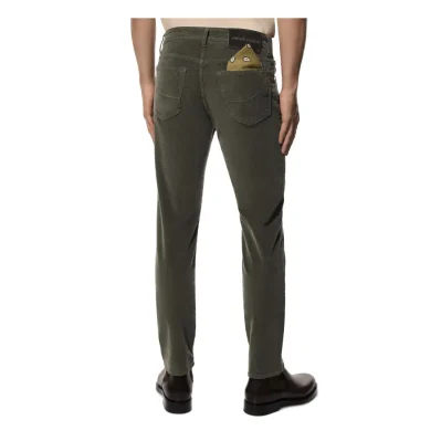 Gray Cotton Jeans & Pant