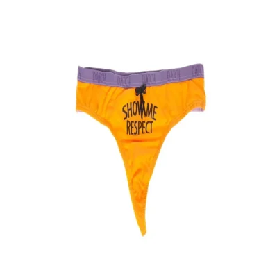 Orange Cotton Underwear