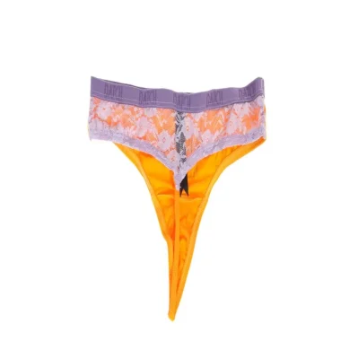 Orange Cotton Underwear