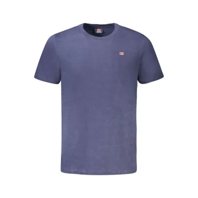 Blue Cotton T-Shirt