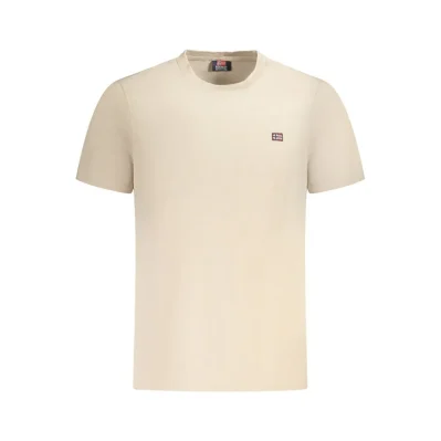 Beige Cotton T-Shirt