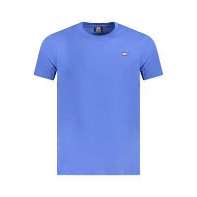 Blue Cotton T-Shirt