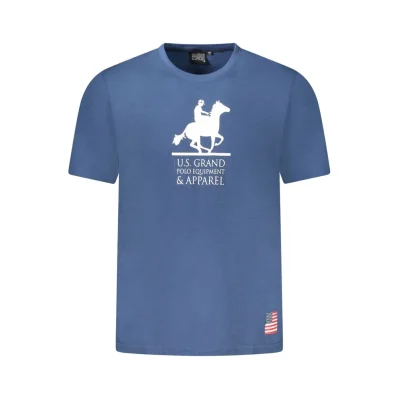 Blue Cotton T-Shirt
