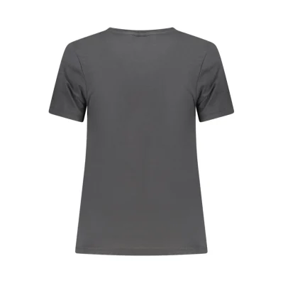 Black Cotton Tops & T-Shirt