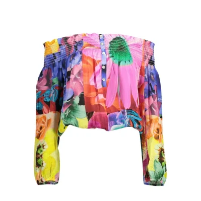 Pink Viscose Tops & T-Shirt