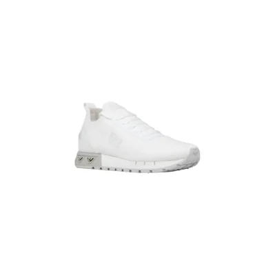 White Synthetic Sneaker