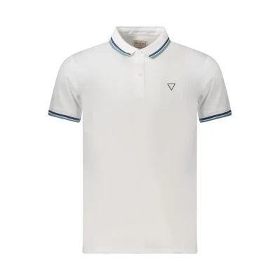 White Cotton Polo Shirt