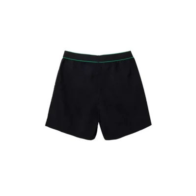 Black Polyamide Swim Short