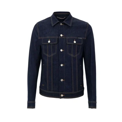 Blue Cotton Denim Jacket