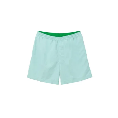 Turquoise Polyamide Swim Short