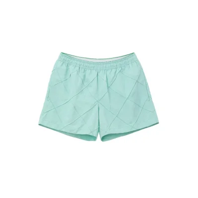 Turquoise Polyamide Swim Short